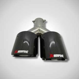 Colita De Escape Doble Akrapovic Fibra De Carbono