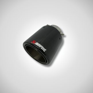 Colita De Escape Simple Akrapovic Carbono Gruesa