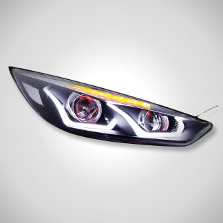 Par de Opticas Led Ford Focus 3